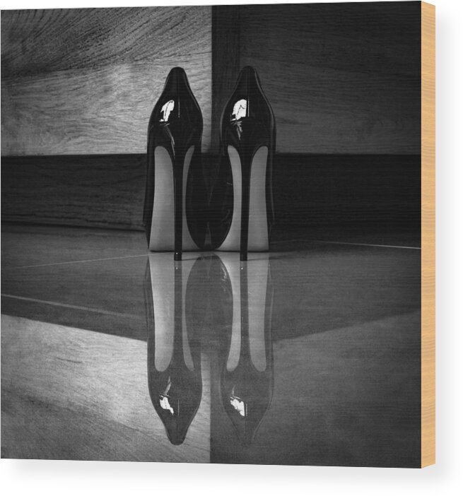 Shoes Wood Print featuring the photograph Ice by Erik Schottstaedt