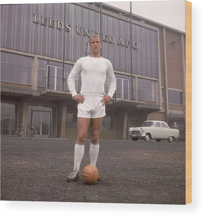 Sport Wood Print featuring the photograph John Charles by Don Morley