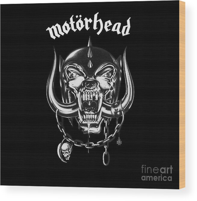 Motor Head Wood Print featuring the photograph Motorhead by Action