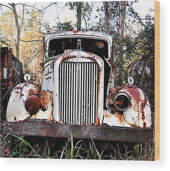 Mack Wood Print featuring the photograph Mack #1 by Stacy Abbott