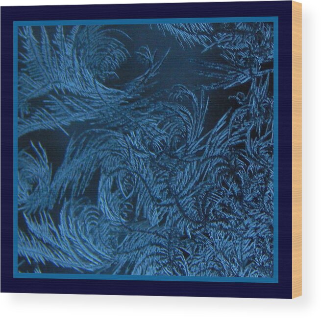 Cold Wood Print featuring the photograph Artic by Kimberly Woyak