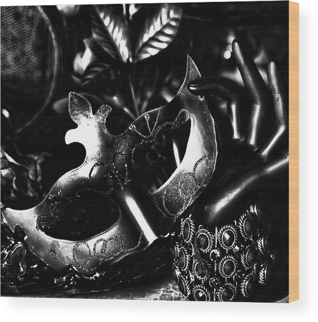 Hand Wood Print featuring the photograph Mystery #2 by Camille Lopez
