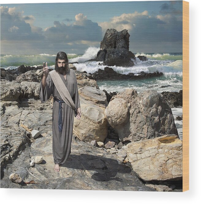 Jesus Wood Print featuring the photograph Go Your Faith Has Healed You by Acropolis De Versailles