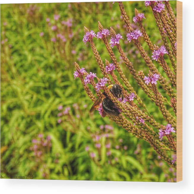  Robinson Nature Center Wood Print featuring the photograph Sweet Senses by Kathi Isserman