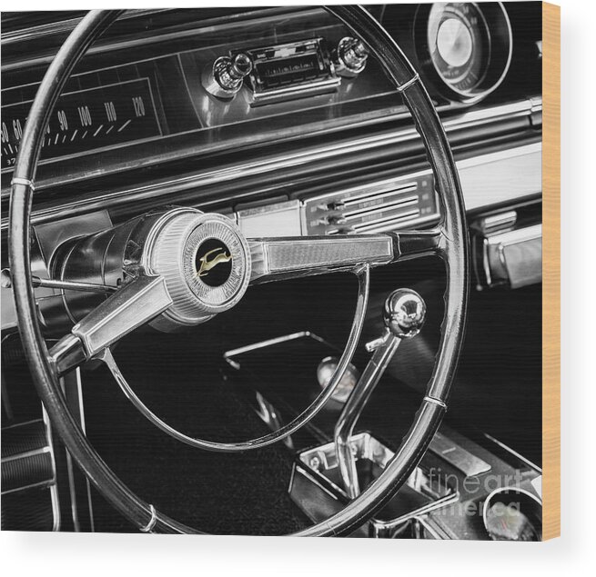 1965 Wood Print featuring the photograph 1965 Chevrolet Impala by Dennis Hedberg