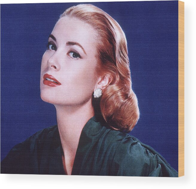 1950-1959 Wood Print featuring the photograph Grace Kelly #3 by Api