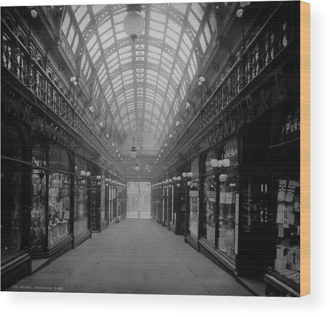 England Wood Print featuring the photograph Birmingham by London Stereoscopic Company