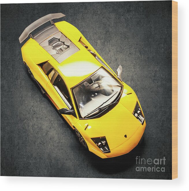 Car Wood Print featuring the photograph Boys toys by Jorgo Photography