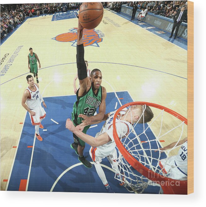 Nba Pro Basketball Wood Print featuring the photograph Al Horford by Nathaniel S. Butler