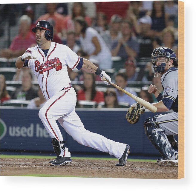 Atlanta Wood Print featuring the photograph Gerald Laird by Mike Zarrilli