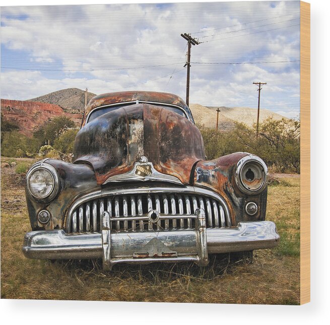 Rust Wood Print featuring the photograph Rusty by Carmen Kern