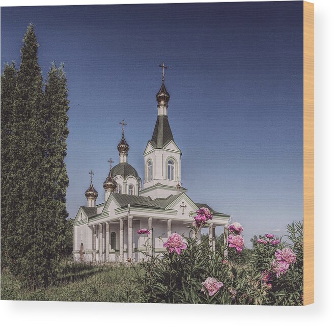 Bloom Wood Print featuring the photograph St. Nicholas Church by Andrii Maykovskyi