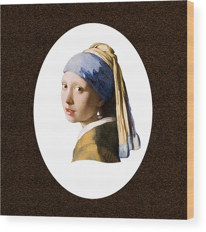 Vermeer Wood Print featuring the photograph A Pearl beyond price #1 by Peter Lloyd