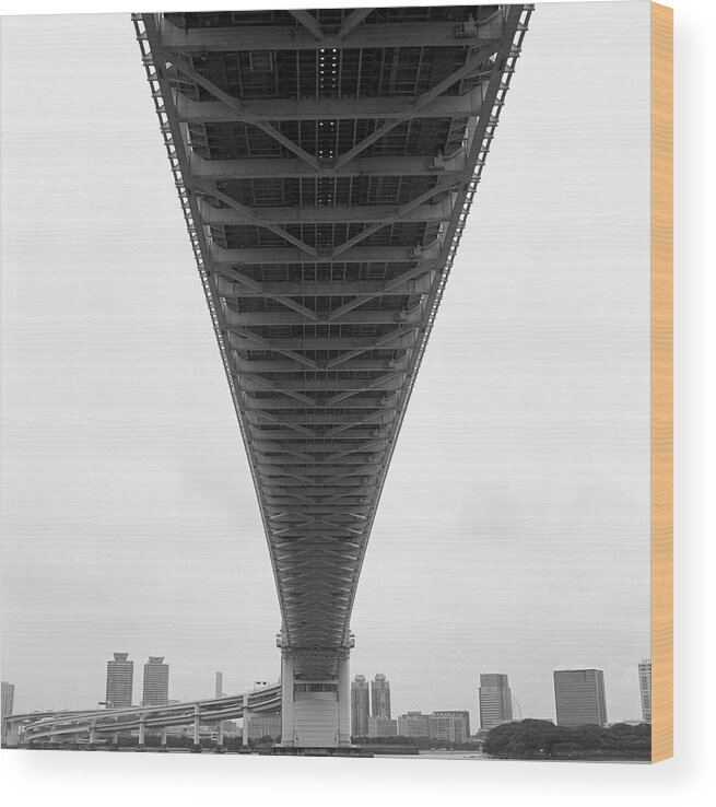 Built Structure Wood Print featuring the photograph Bridge #1 by Snap Shooter Jp