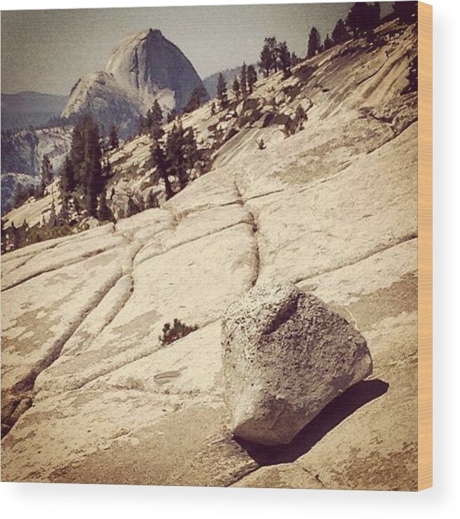 Beautiful Wood Print featuring the photograph Half Dome #1 by Jill Battaglia