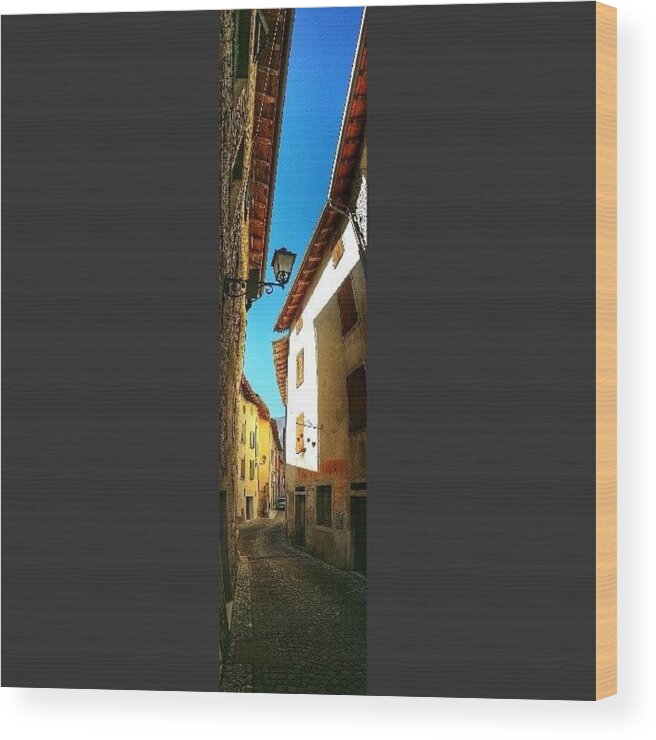 Beautiful Wood Print featuring the photograph Polcenigo, Pordenone, Italy #10 by Marino Todesco