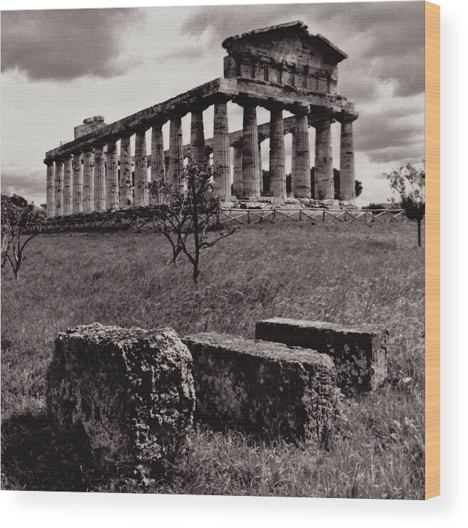 Photography Wood Print featuring the photograph Agrigento Sicily #2 by Gregg Jabs
