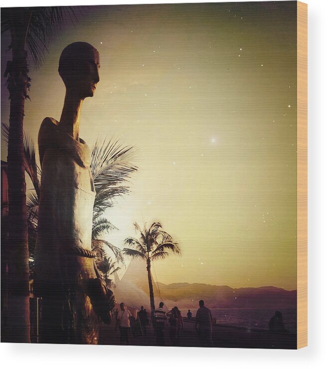 San Pascual Bailon Wood Print featuring the photograph 'San Pascual Bailon' by Ramiz Barquet #4 by Natasha Marco