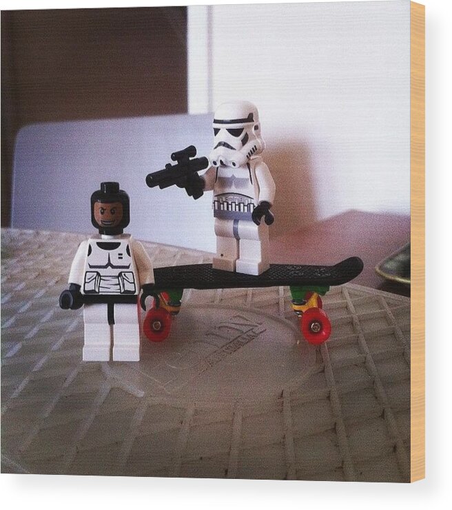 Starwars Wood Print featuring the photograph Instagram Photo #371392220878 by Rob Hughes
