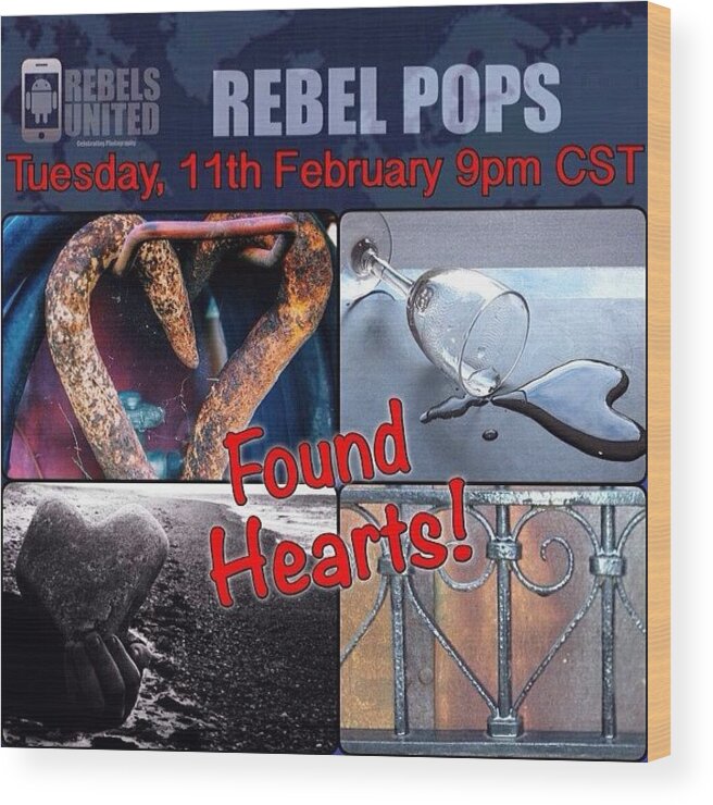  Wood Print featuring the photograph .
💥rebel Pops💥
.
rebel Pops Is #4 by Paul Burger