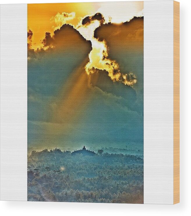 Beautiful Wood Print featuring the photograph Instagram Photo #811358560266 by Tommy Tjahjono