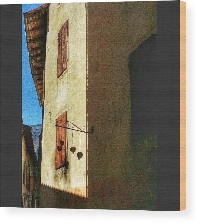  Wood Print featuring the photograph Polcenigo, Pordenone, Italy #9 by Marino Todesco
