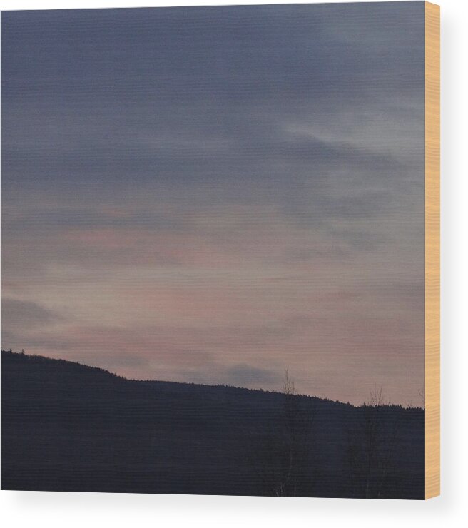 Dawn Wood Print featuring the photograph A Gentle Dawn by Catherine Arcolio