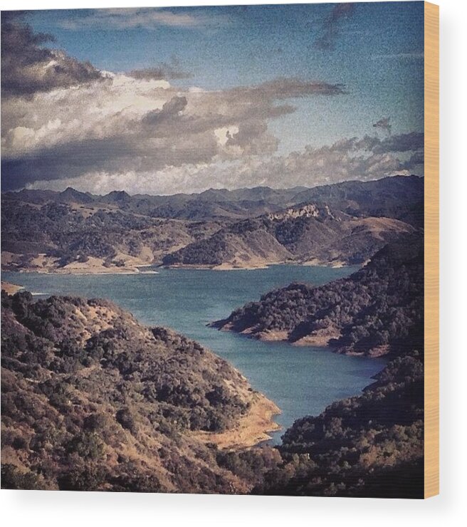 Beautiful Wood Print featuring the photograph Always A Great Driving Into Ojai by Chris Kane