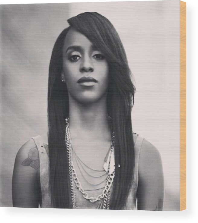  Wood Print featuring the photograph Angel Haze Slays At Rapping Her Flow Is by Tyler McGath