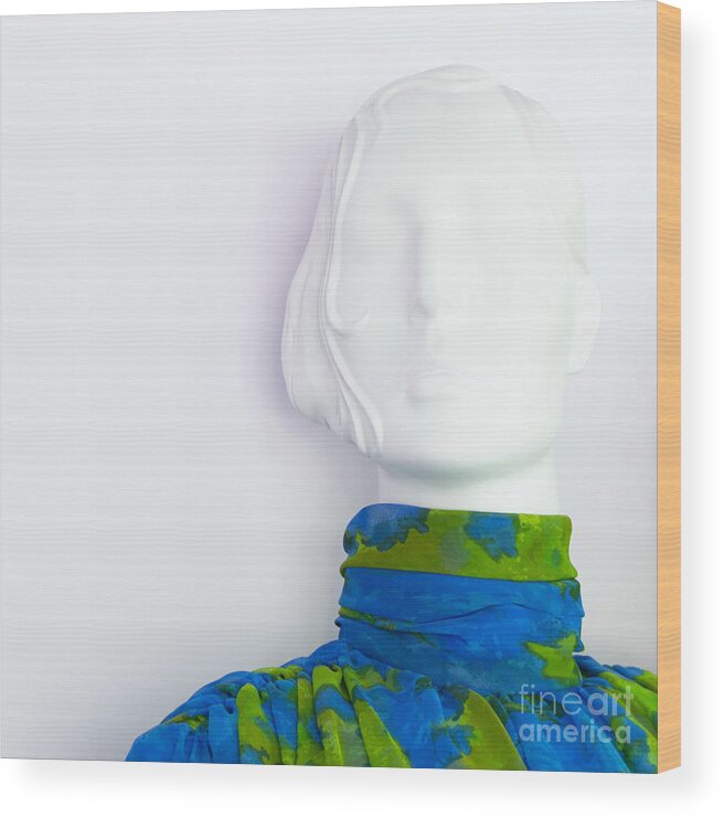 Mannequin Wood Print featuring the photograph Classic Cool by Ann Horn