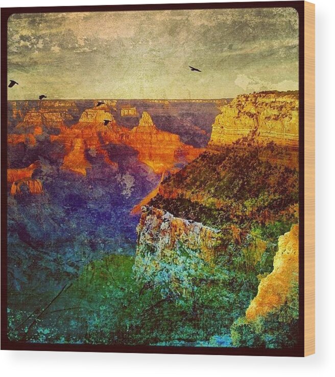 Beautiful Wood Print featuring the photograph Grand Canyon by Jill Battaglia