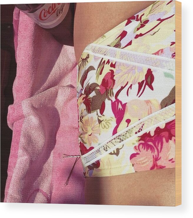 Sometimesmenareright Wood Print featuring the photograph I Wanted To Love Retro Style Bikinis by Jordan Bauman