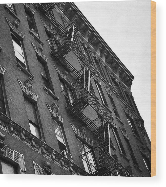 Newyork Wood Print featuring the photograph Lower Beast Side

#newyork by Matthew Bryan Beck