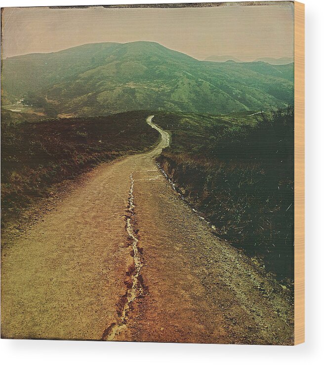 Photography Wood Print featuring the photograph Marin Headlands 3 by Gregg Jabs