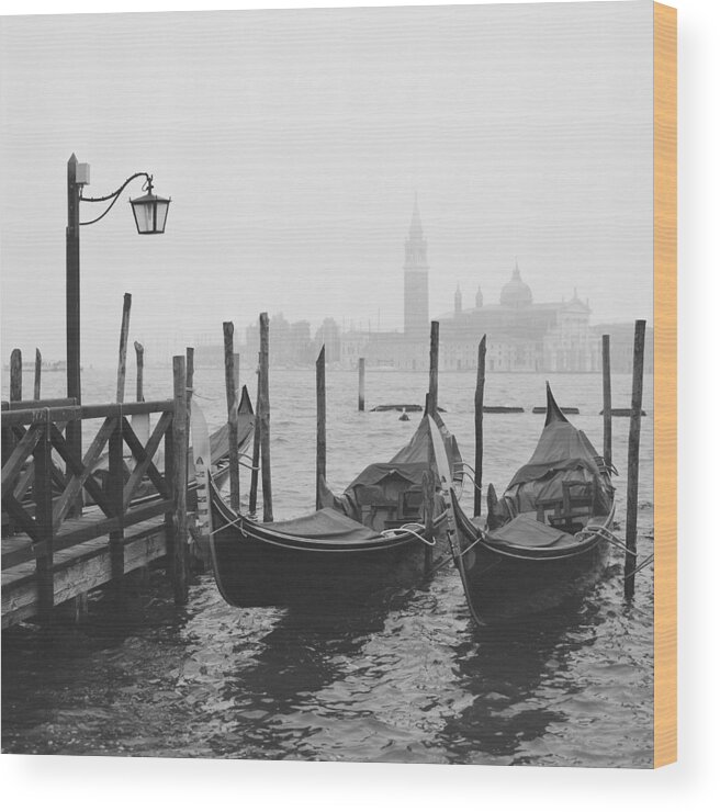 Venice Wood Print featuring the photograph Morning In Venice by Yuppidu