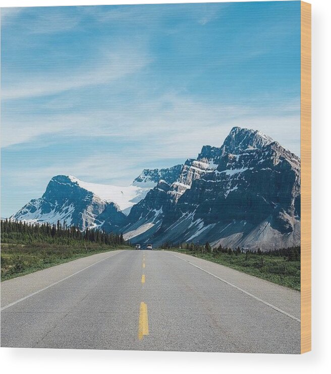 Beautiful Wood Print featuring the photograph Road by Andrew Burgos