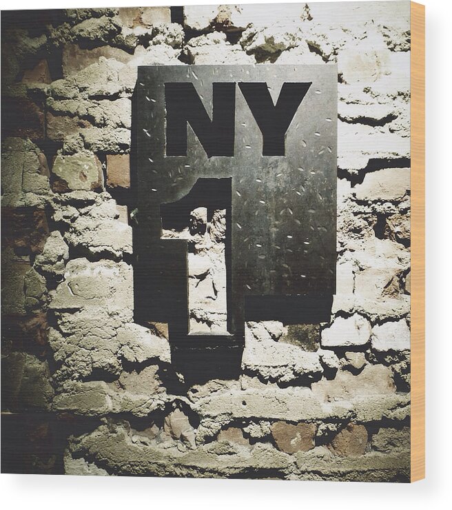 Ny1 Wood Print featuring the photograph NY1 by Natasha Marco