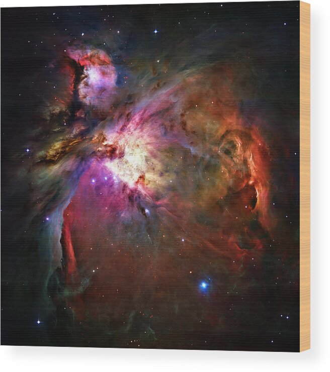 Messier 42 Wood Print featuring the photograph Orion Nebula by Ricky Barnard