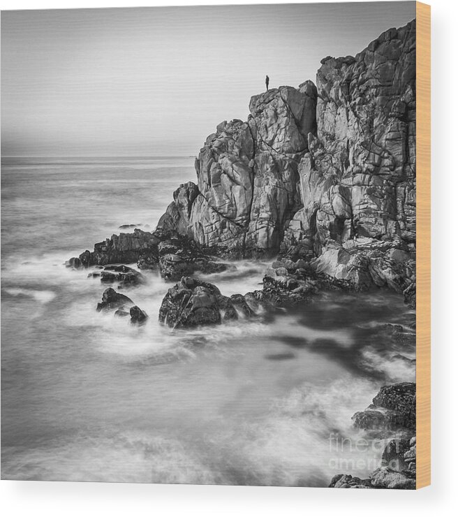Galicia Wood Print featuring the photograph Penencia Point Galicia Spain by Pablo Avanzini