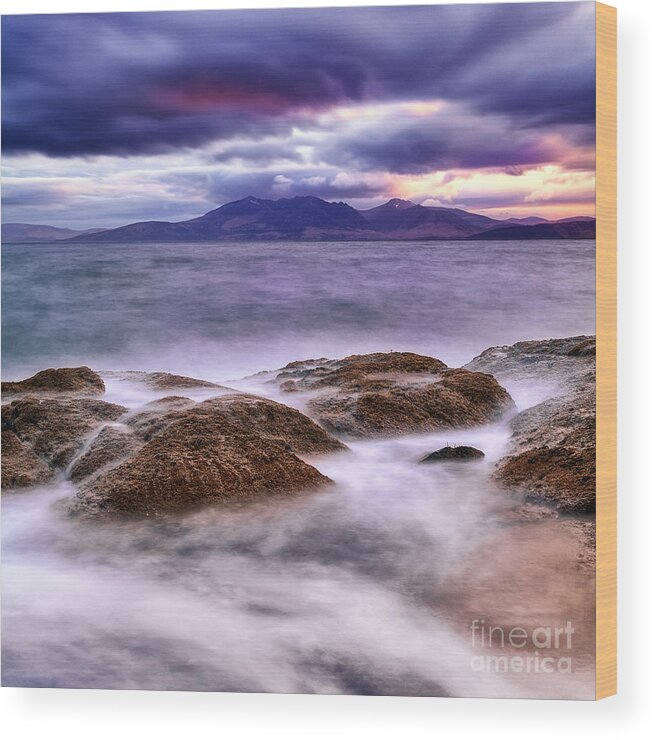 Arran Wood Print featuring the photograph Shhhhh by John Farnan