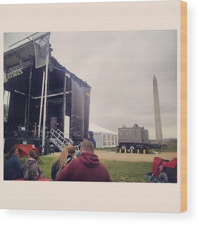 Americasings Wood Print featuring the photograph Stage...washington Monument...#dc by Chris Morgan