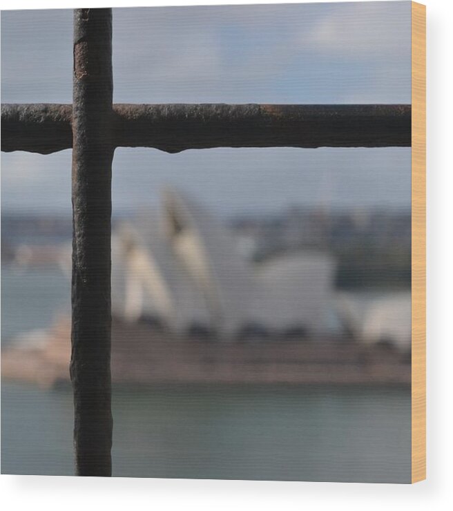 Sydney Wood Print featuring the photograph Steel Sydney by Jeb Grimes