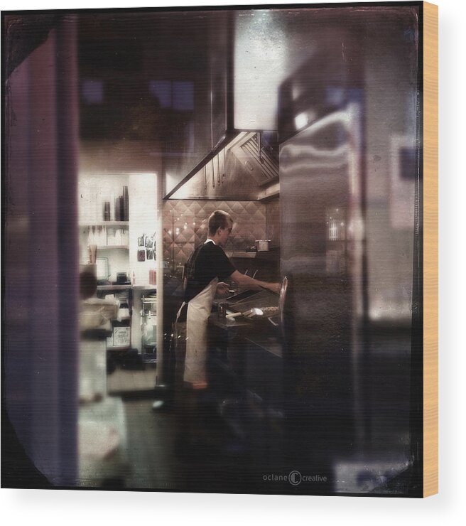 Short Order Wood Print featuring the photograph Summer Job Short Order by Tim Nyberg