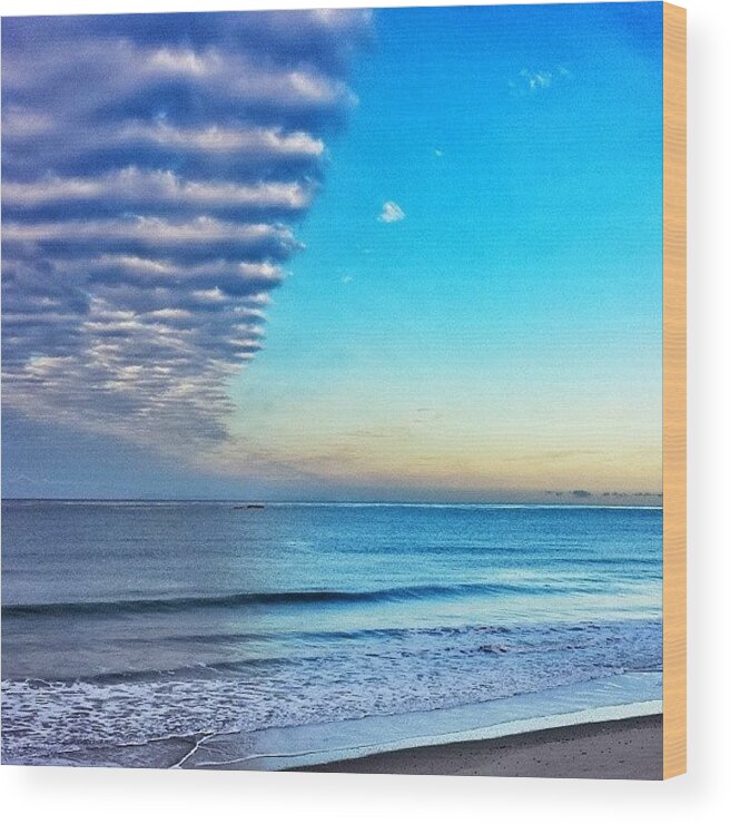 Sanclemente Wood Print featuring the photograph Surfcheck #sanclemente This Am... Waves by Tim Chandler