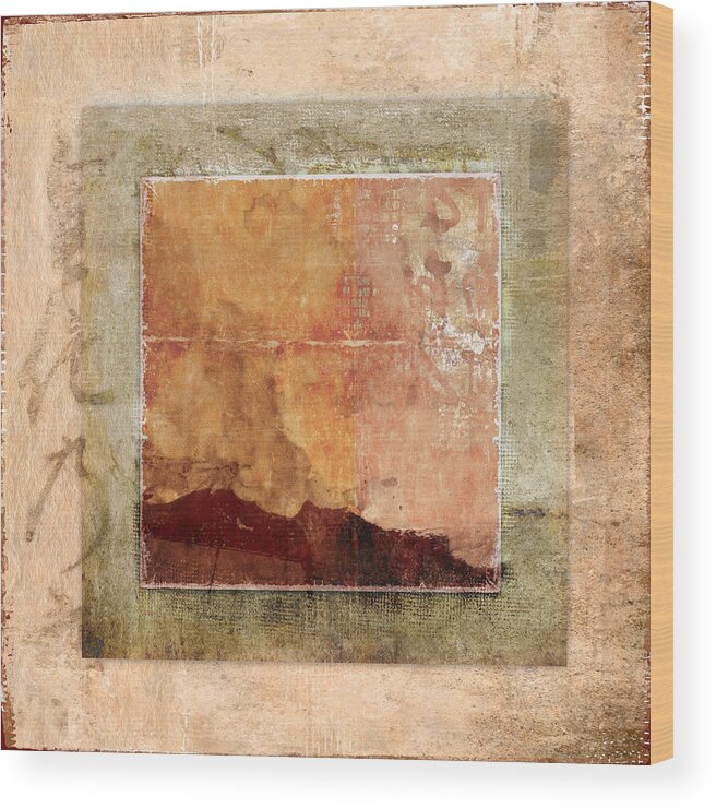 Terracotta Wood Print featuring the photograph Terracotta Earth Tones by Carol Leigh