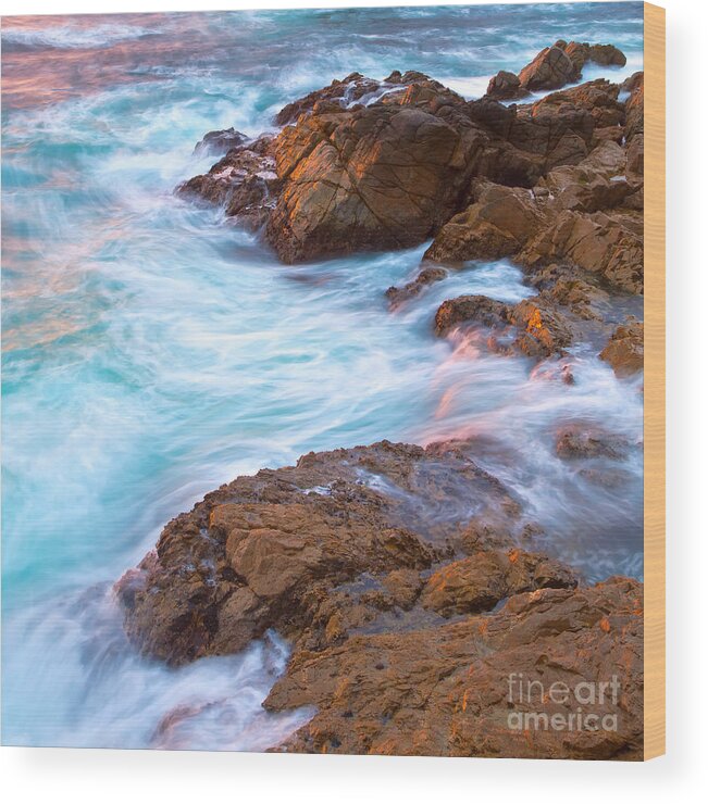 American Landscapes Wood Print featuring the photograph The Wave by Jonathan Nguyen
