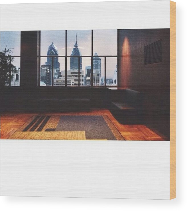 Igers_philly Wood Print featuring the photograph Three Brothers by Josh Kinney