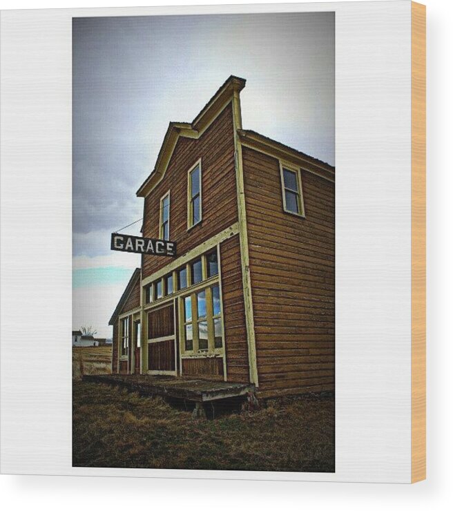 Hdrstyles_gf Wood Print featuring the photograph Time Travel by Logan Neet