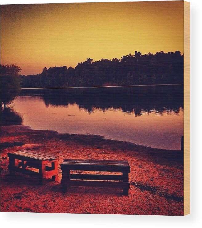 Instaclouds Wood Print featuring the photograph #21 by Katie Williams