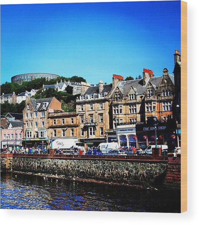 Beautiful Wood Print featuring the photograph Oban #9 by Luisa Azzolini
